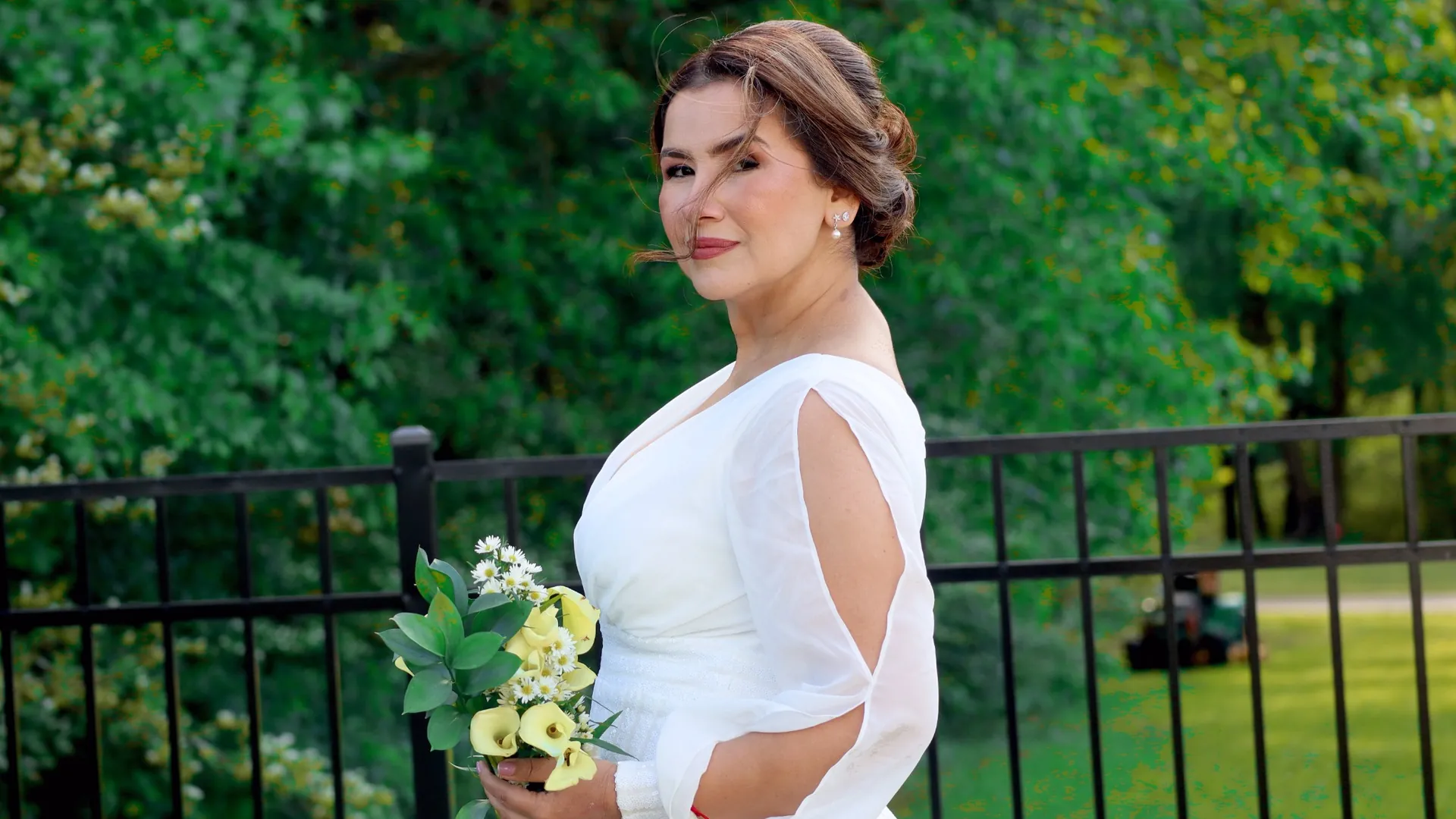Elegant bridal portrait by LumiPhotoX